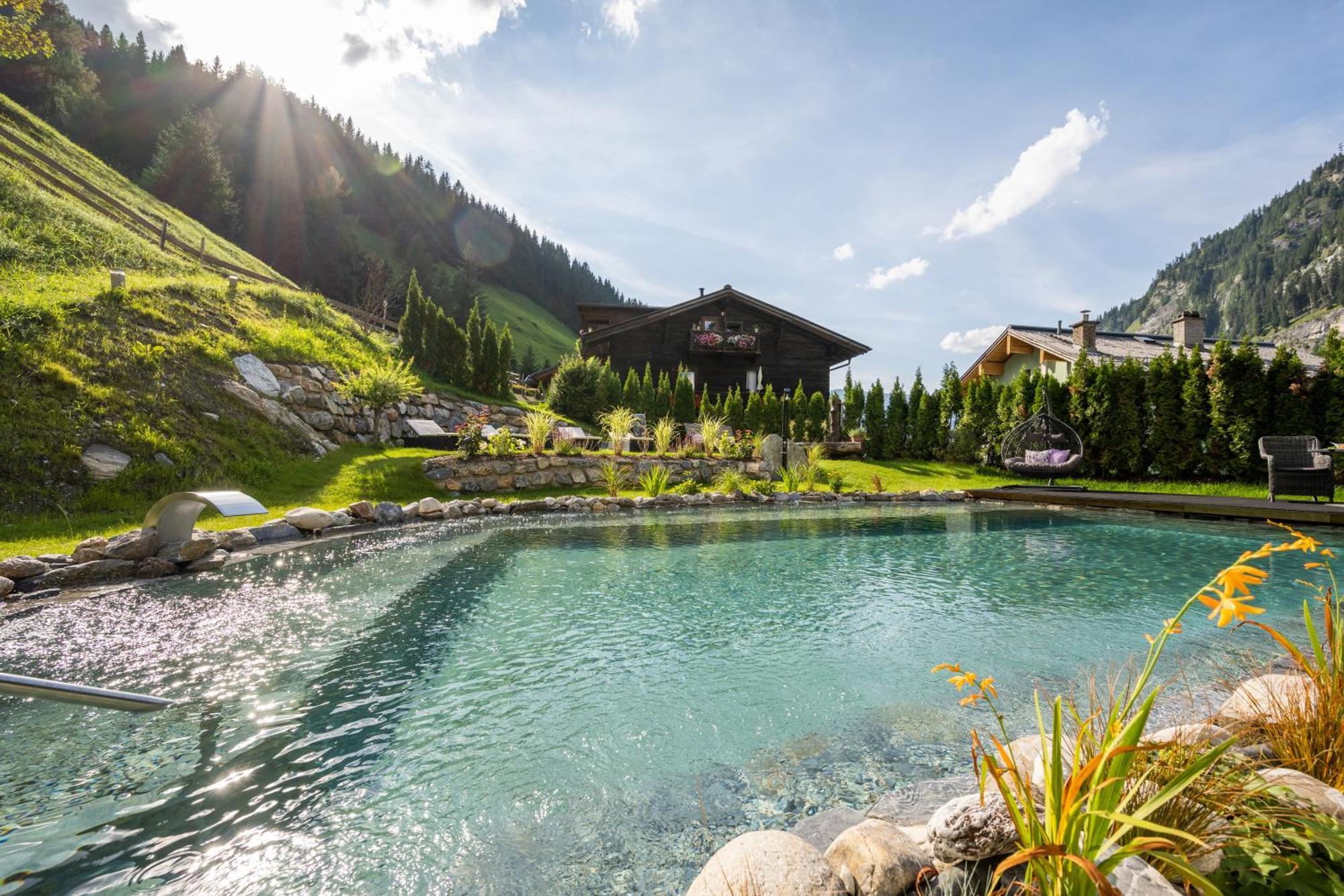 Naturhotel Huettenwirt Im Grossarltal Huttschlag Luaran gambar